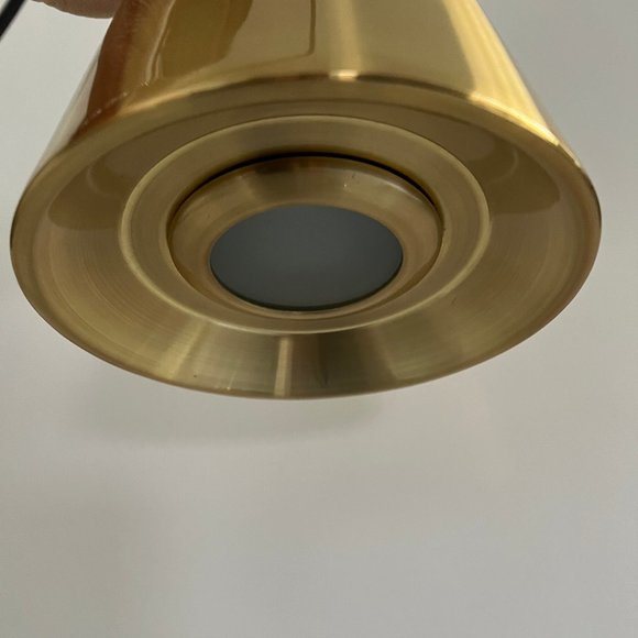 NIB 2 (two) WAC Lighting Rocket 5" Wide Brass LED Mini Pendant Metal Shade - Picture 8 of 8